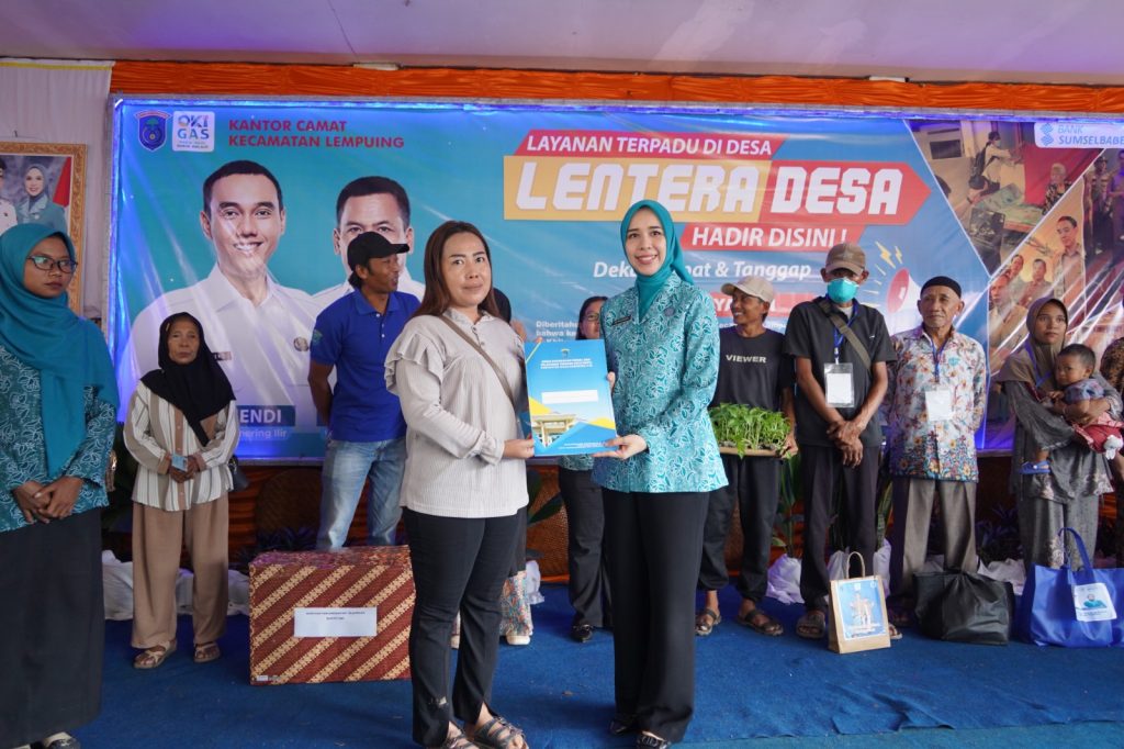 Lentera Desa Permudah Warga Lempuing Mengakses Puluhan Layanan
