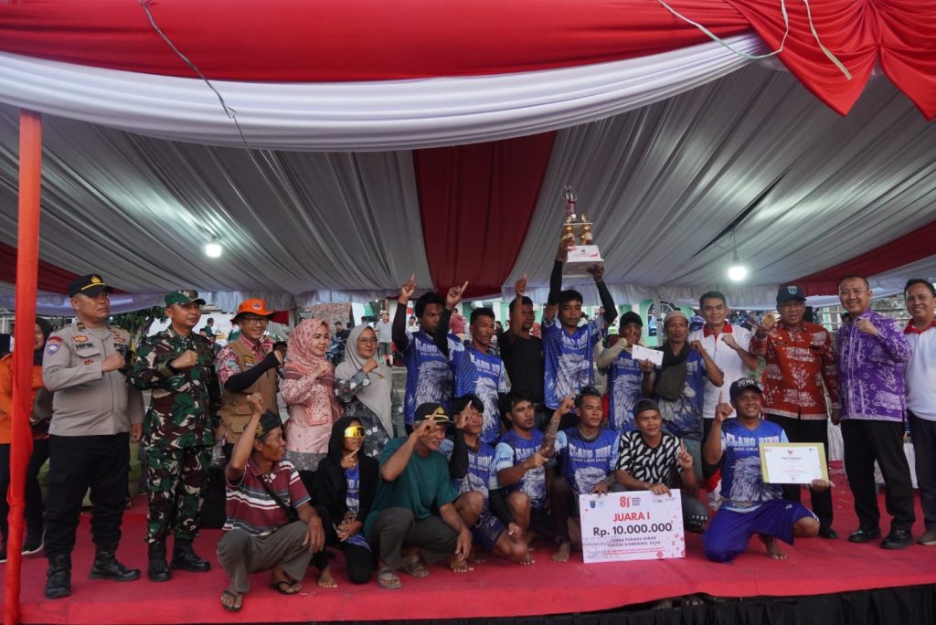 Final Bidar OKI Tutup Rangkaian HUT Ke-81 RI, Lubuk Dalam Kembali Juara