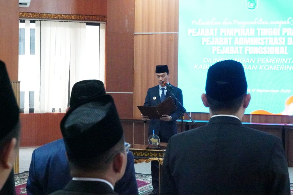 65 Pejabat OKI Dilantik, Manajemen Talenta Jadi Dasar Penataan ASN
